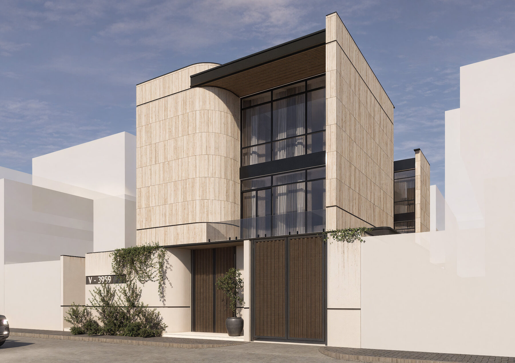 Interior view from the Hittin Diwaniyah project
